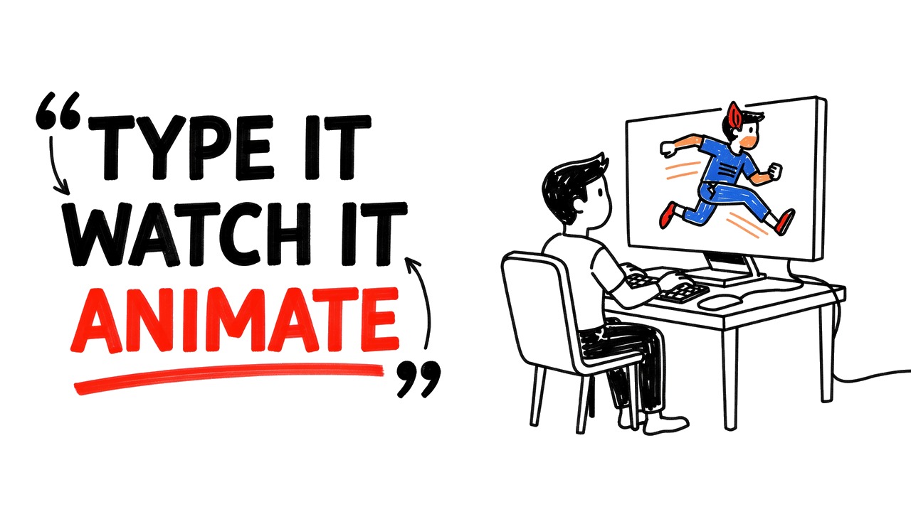 Whiteboard explainer: You Typed It. The Computer Drew It. Here's How.