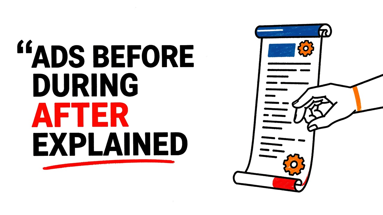 Whiteboard explainer: Pre-Roll, Mid-Roll, Post-Roll Ads Explained in 60 Seconds
