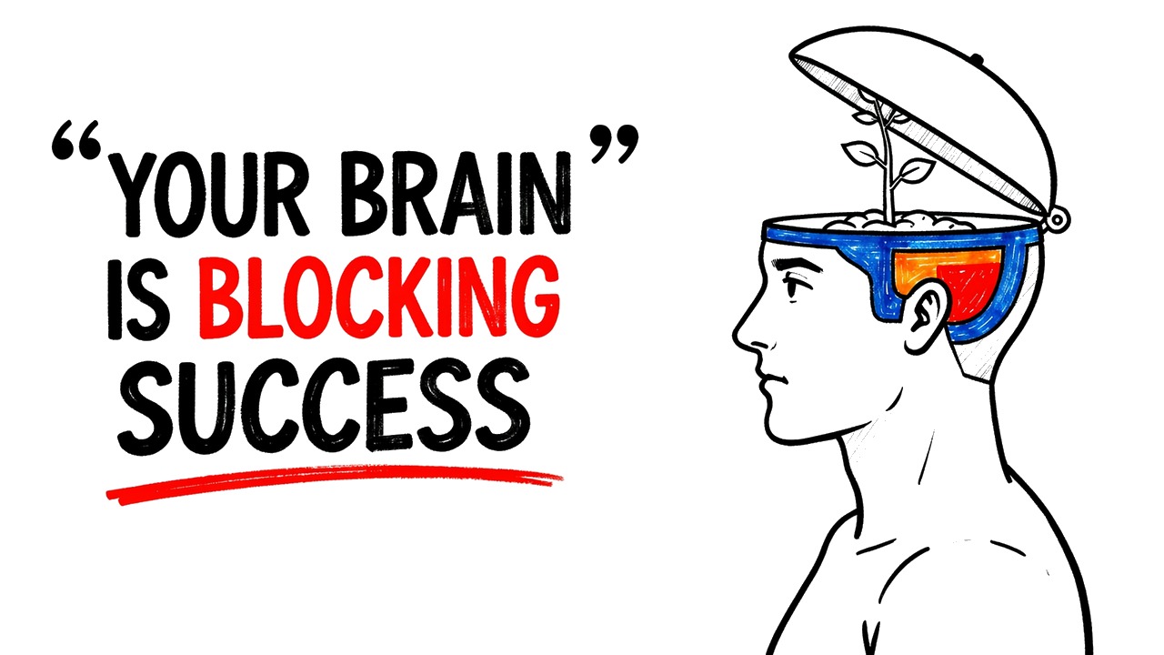 Whiteboard explainer: Why You're Not Successful Yet (Your Brain Explains It)