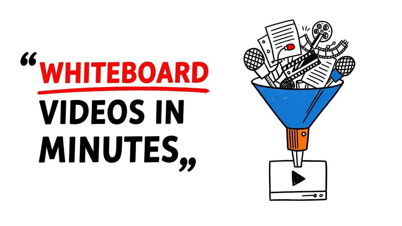 Whiteboard explainer: I Made This Entire Video With AI (Here's How It Works)