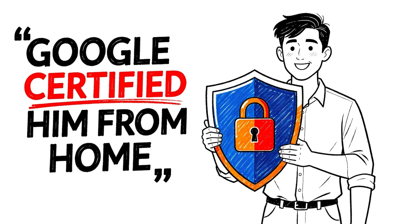 He Earned a Google Cybersecurity Certificate — No Campus, No Debt, Just Results
