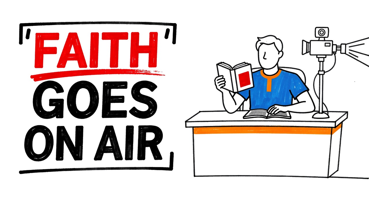 Whiteboard explainer: Inside the Faith Broadcast Studio Built to Send a Real Message