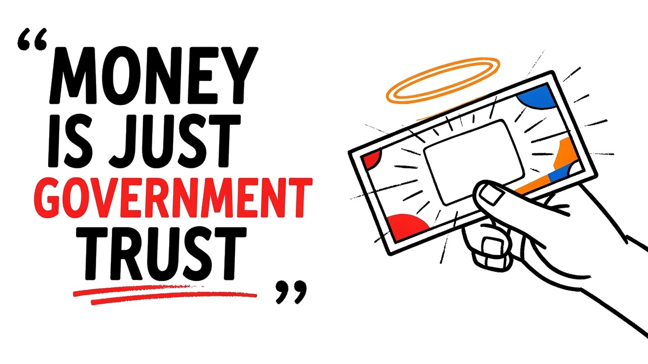 Whiteboard explainer: What Makes Money Actually Worth Something?