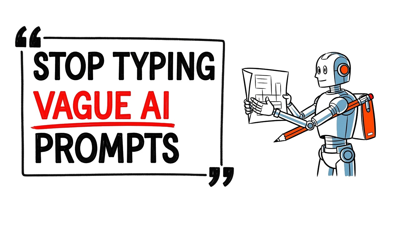 Whiteboard explainer: How to Use AI Efficiently (Most People Get This Wrong)