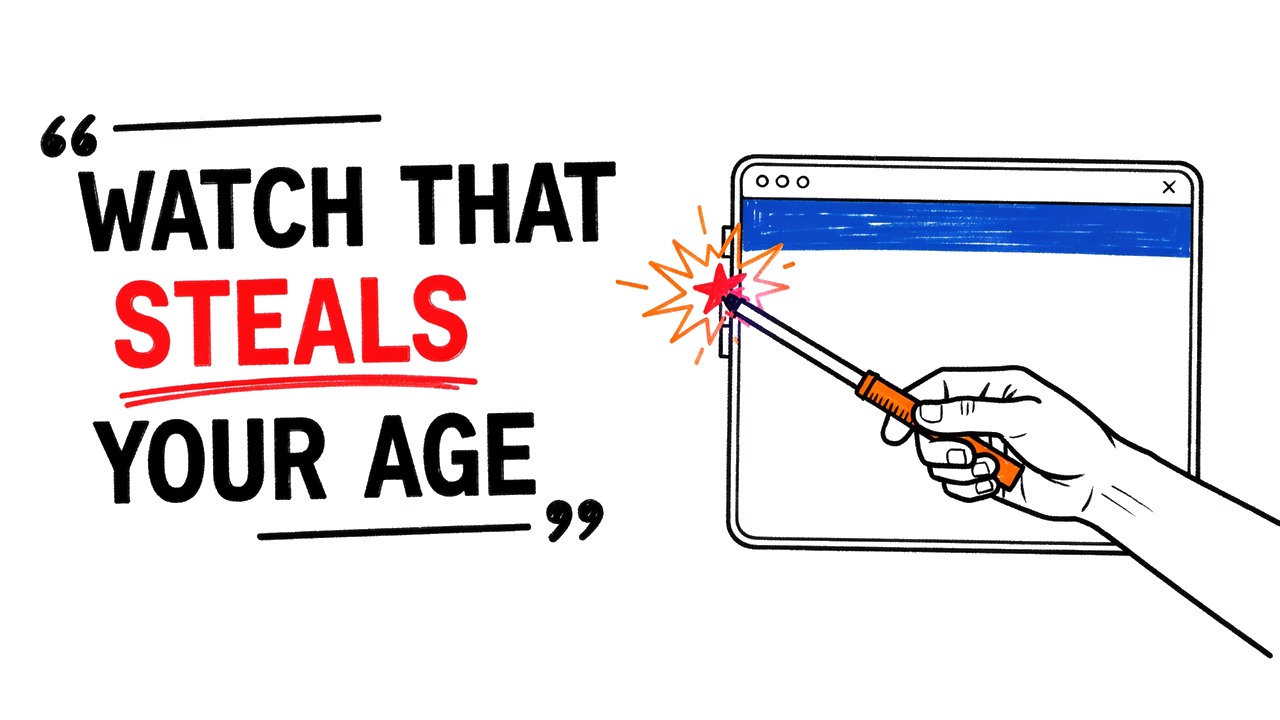 Whiteboard explainer: The Watch That Stole Time: A Story About What Time Really Means