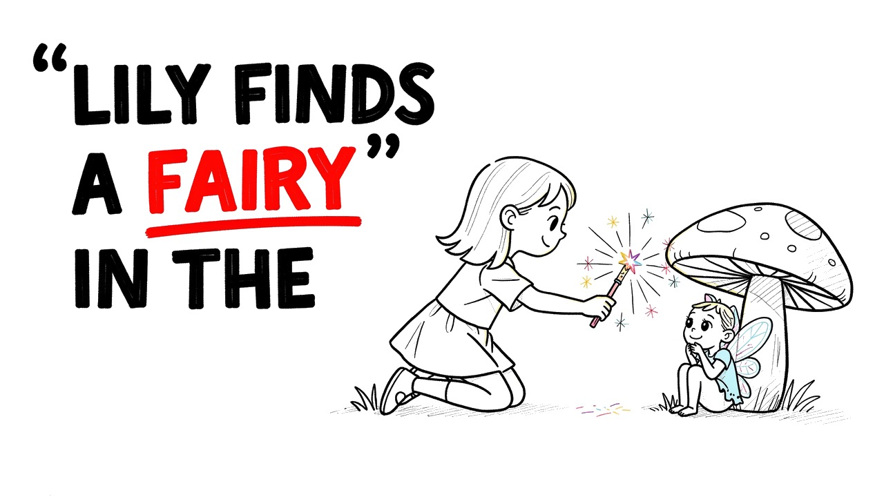 Whiteboard explainer: The Girl Who Found a Fairy's Lost Magic Wand