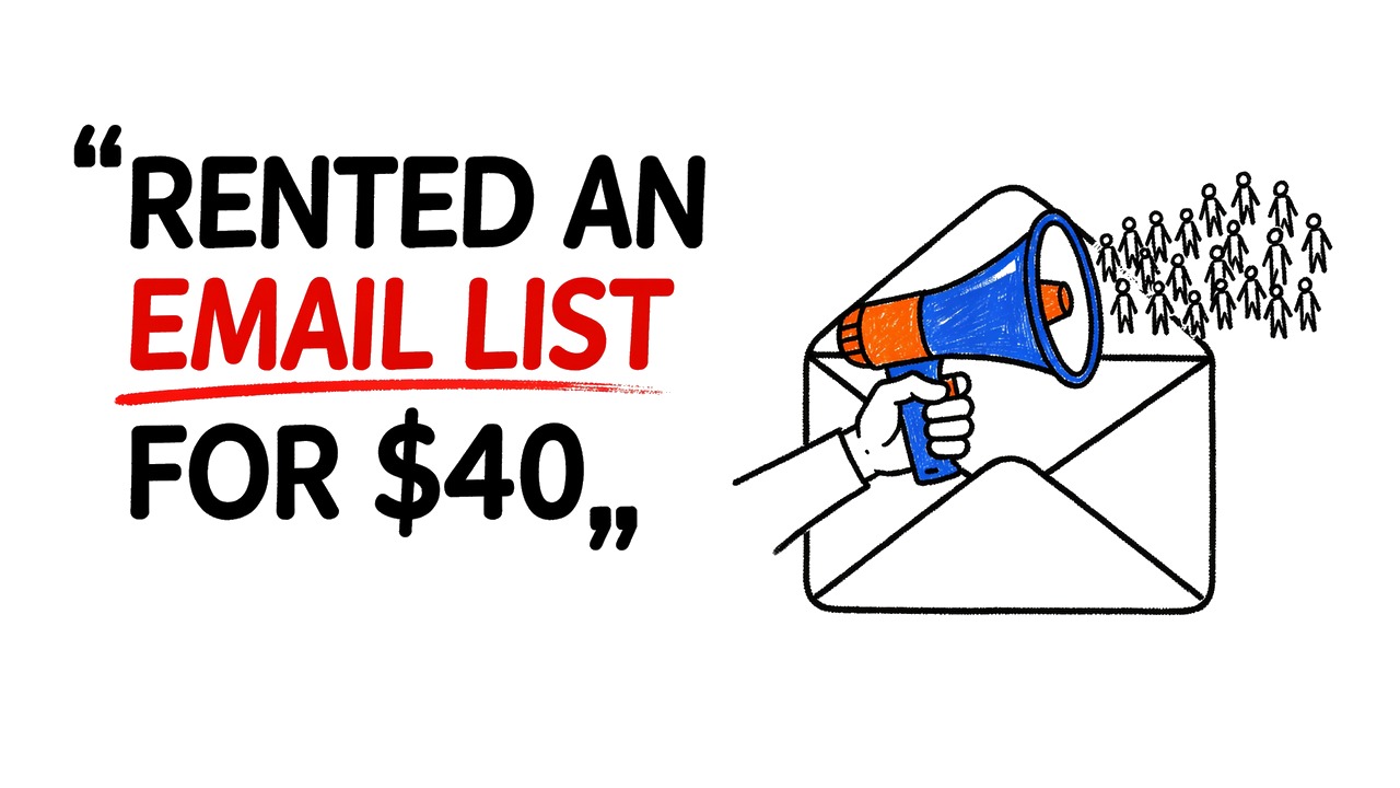 Whiteboard explainer: I Got 100 Real Visitors to My Offer in 48 Hours (Without Running Ads)
