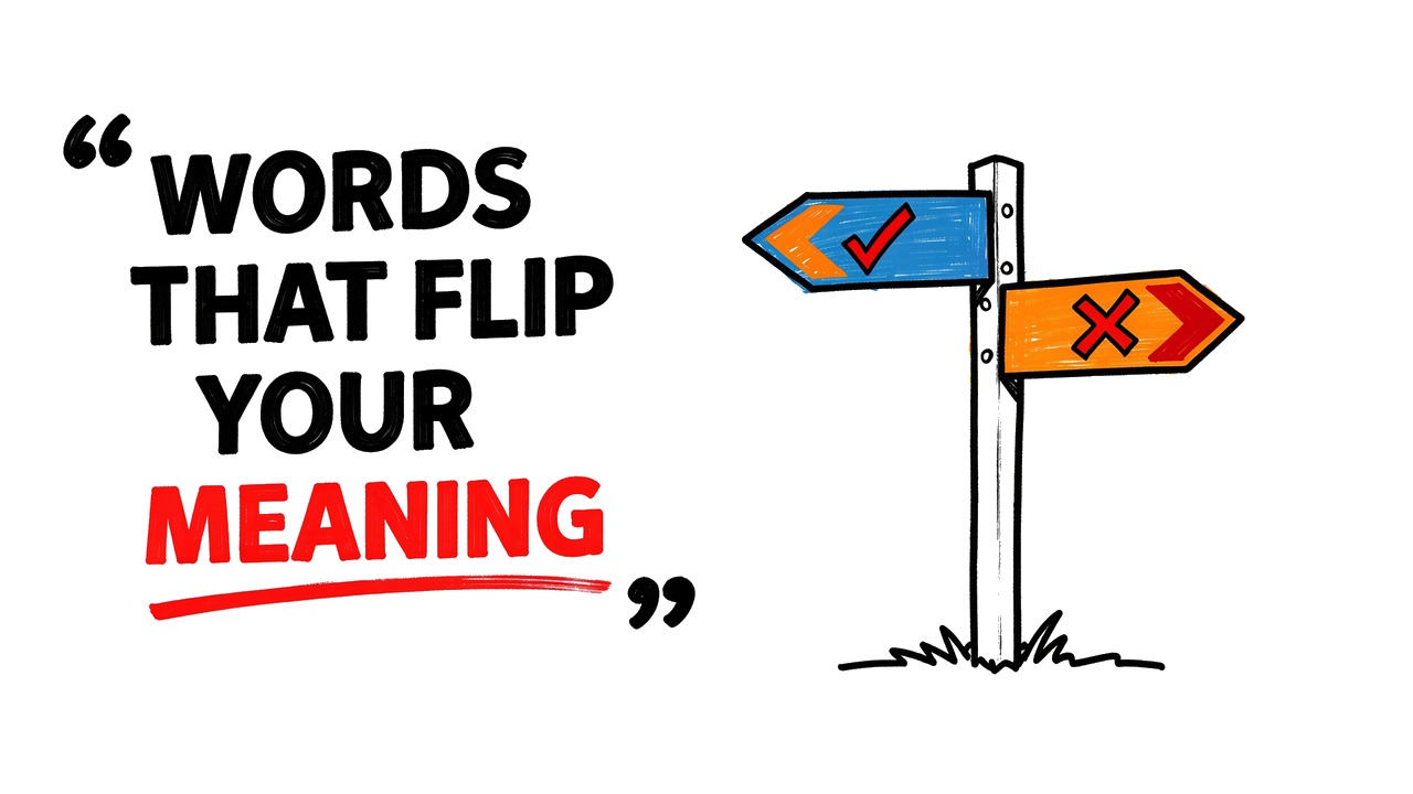Whiteboard explainer: Six Words That Control How Readers Think