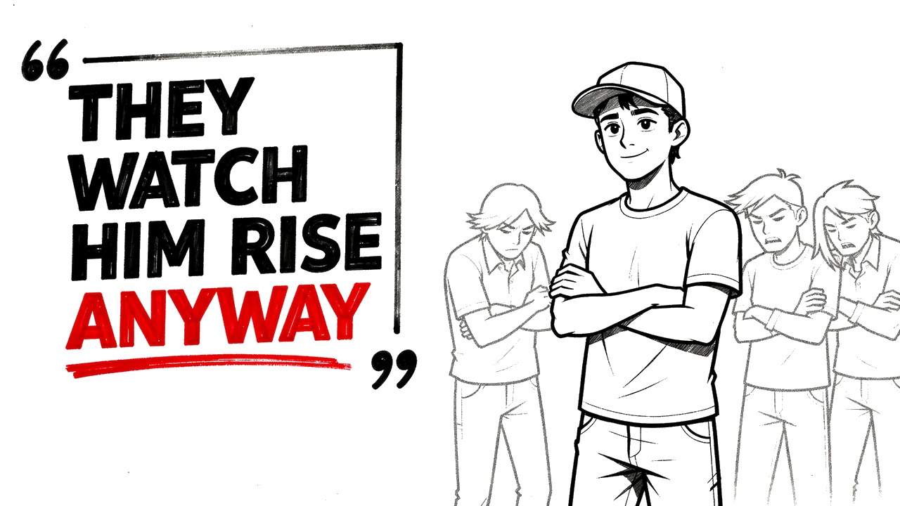 Whiteboard explainer: The Man They Keep Watching But Can Never Catch Up To