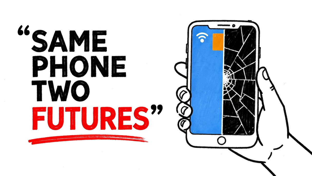 Whiteboard explainer: Digital Technology: Is It Making Life Better or Worse?