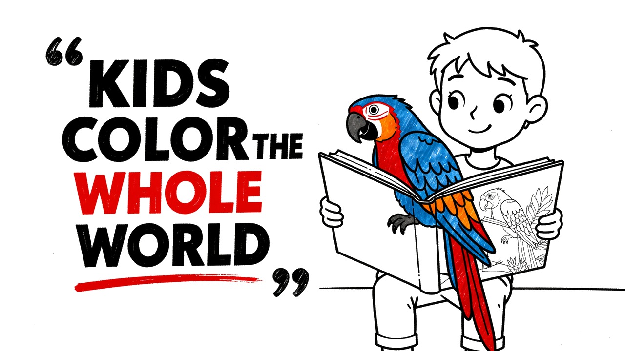 🖍️ 50+ Pages of Pure Imagination — The Coloring Book Kids Can't Put Down!