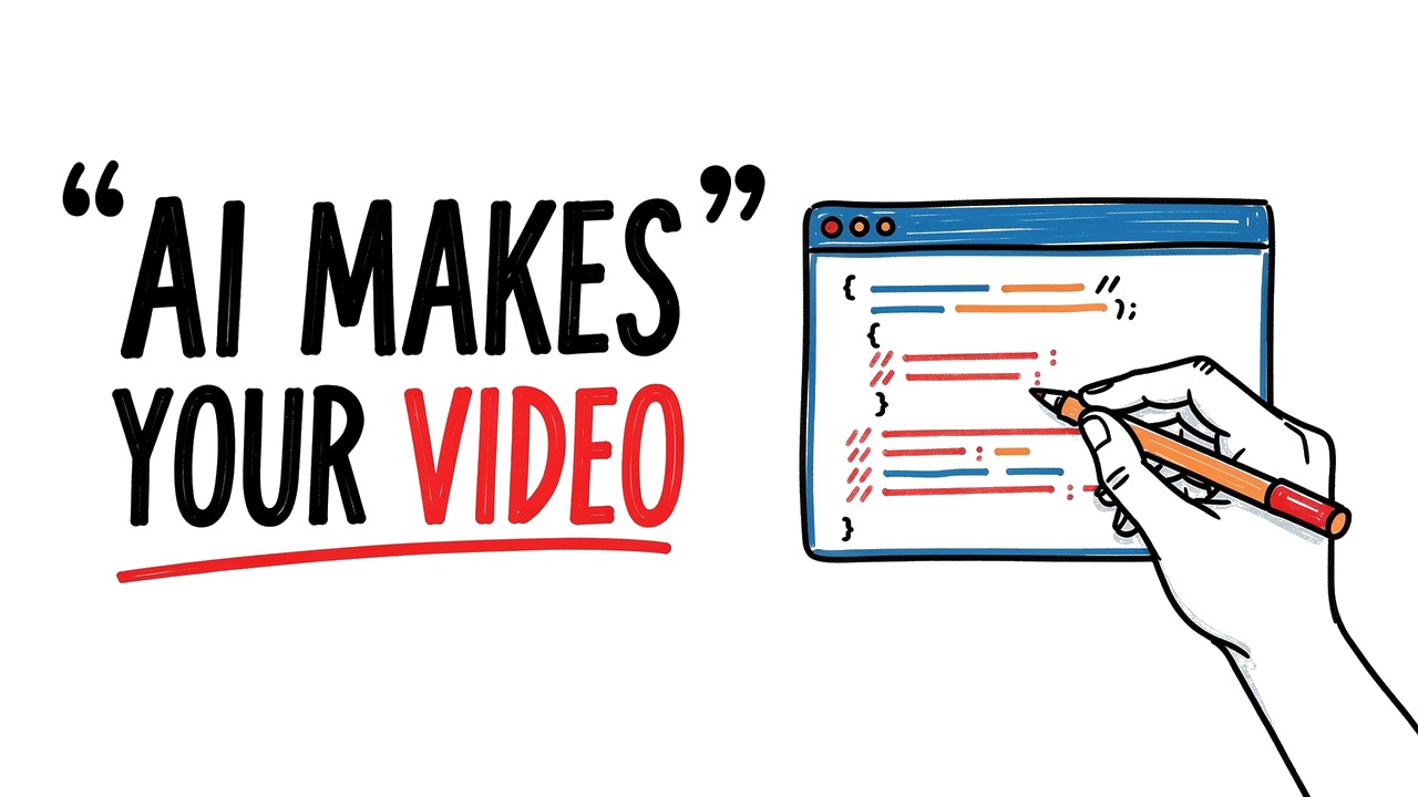 Whiteboard explainer: Ankon AI: Turn Any Idea Into a Finished Video Automatically