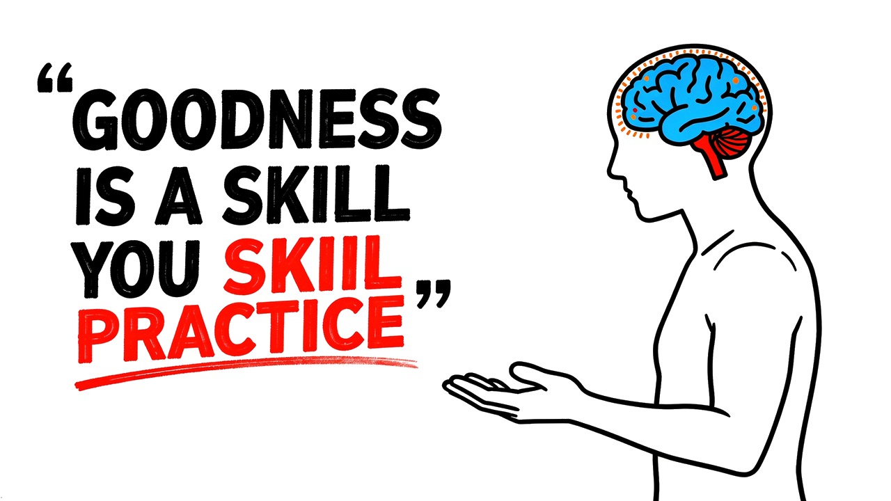 Whiteboard explainer: Can You Actually Learn to Be a Good Person?