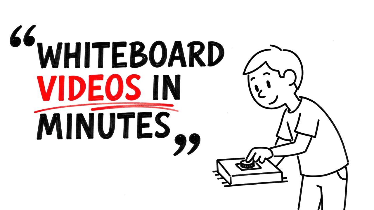 Whiteboard explainer: I Made This Entire Video With AI (Here's How It Works)