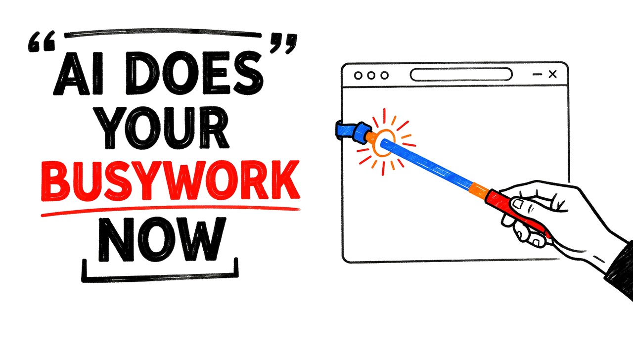 Whiteboard explainer: Why AI Tools Are a Cheat Code for Getting More Done
