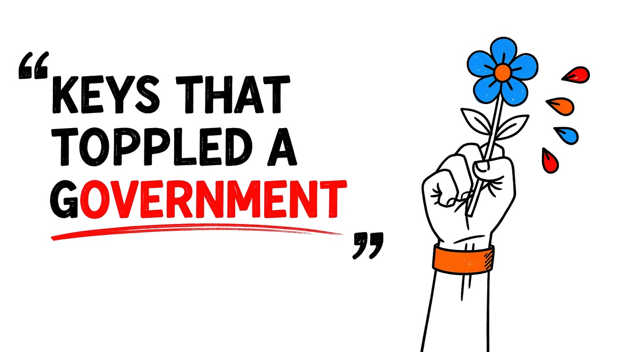 Whiteboard explainer: The Revolution That Toppled a Government in 41 Days