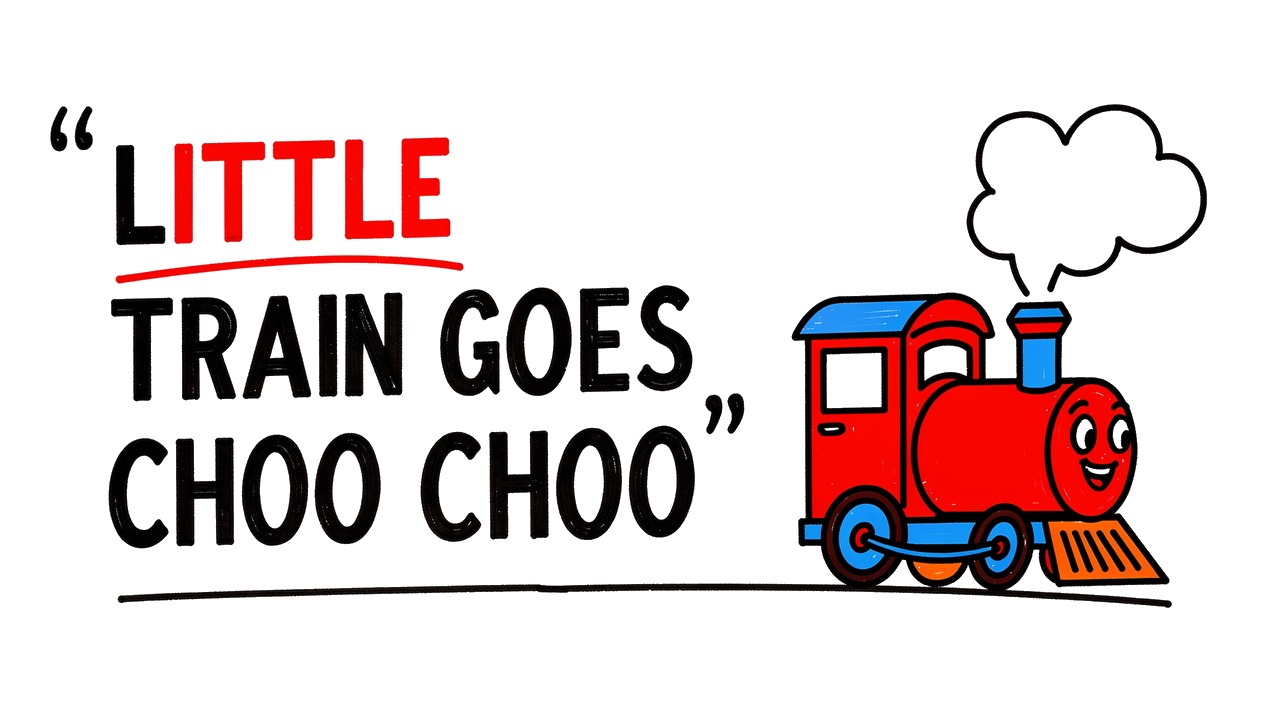 Whiteboard explainer: 🚂 The Happy Little Train | Choo Choo Song for Kids | Hop, Stomp & Jump Along!
