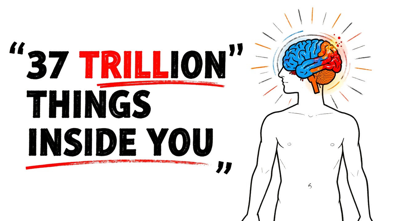 Whiteboard explainer: Your Body Is Doing 37 Trillion Things Right Now