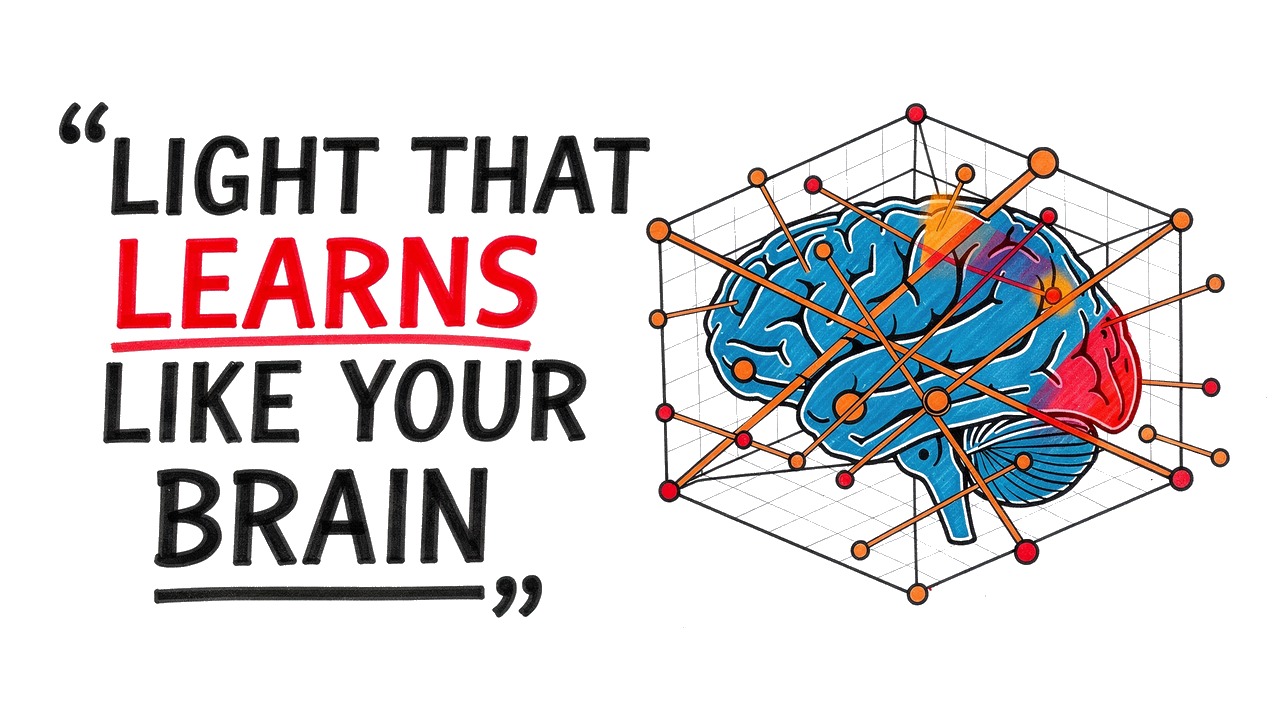 Whiteboard explainer: Teaching Light to Think Like Your Brain's Outer Layer
