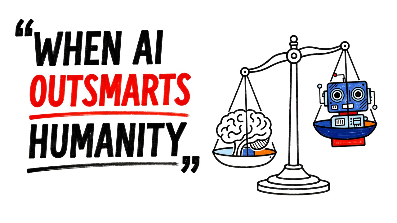 Whiteboard explainer: Will AI Ever Be Smarter Than Humans? The Real Answer