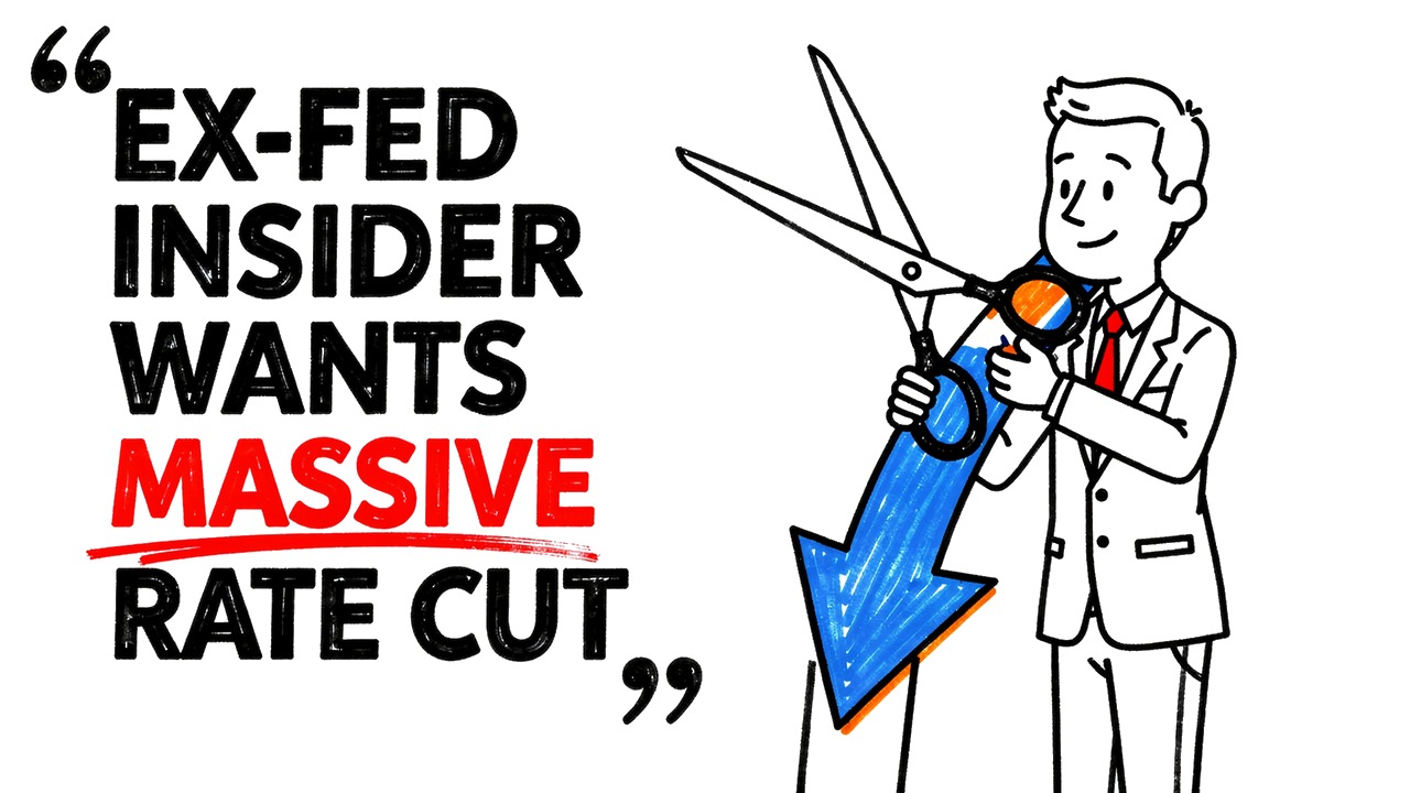 Whiteboard explainer: Why One Ex-Fed Governor Just Called for the Biggest Rate Cut in Years