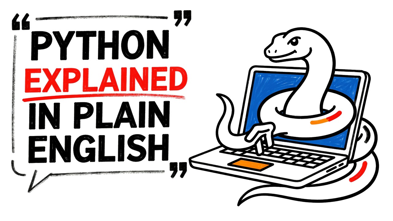 Whiteboard explainer: Python: The Programming Language That Runs the World