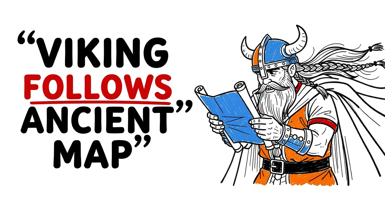 Whiteboard explainer: A Viking Receives an Ancient Map — and Sails Toward the Unknown
